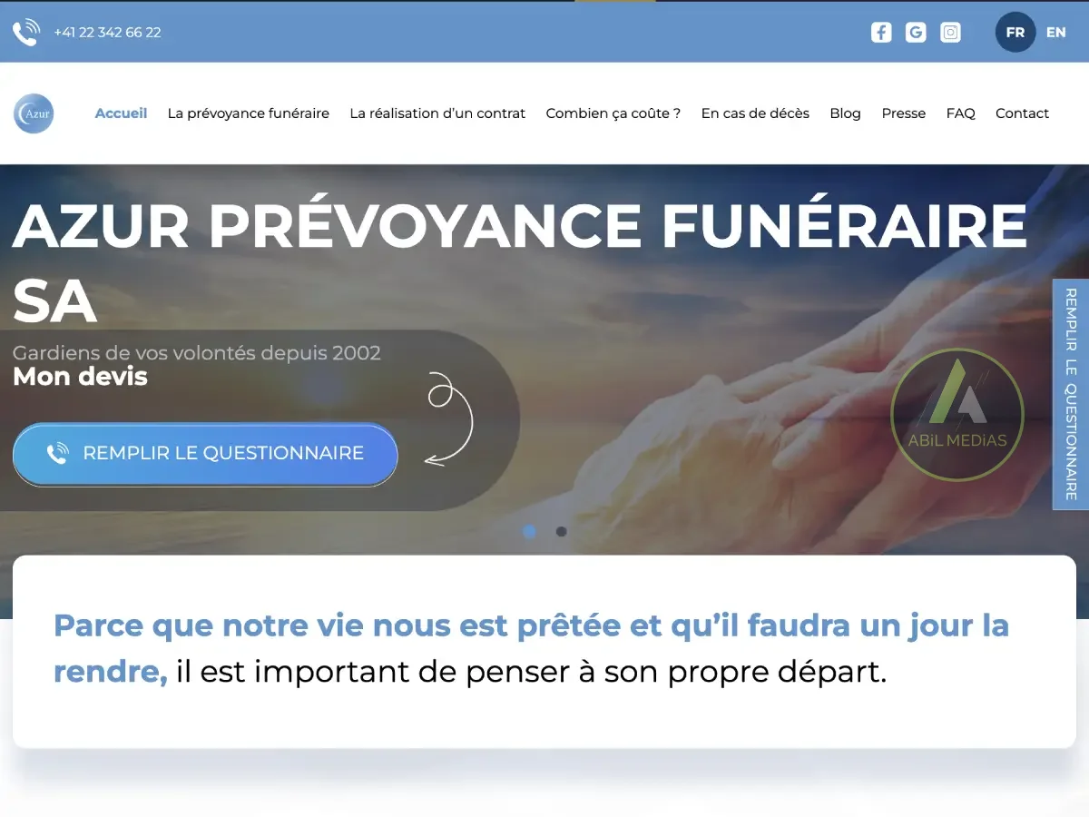 Exemples de sites web