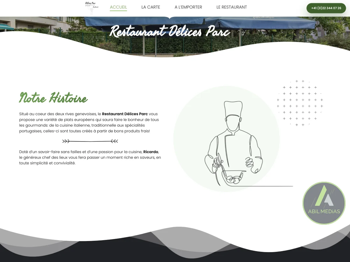 Exemples de sites web
