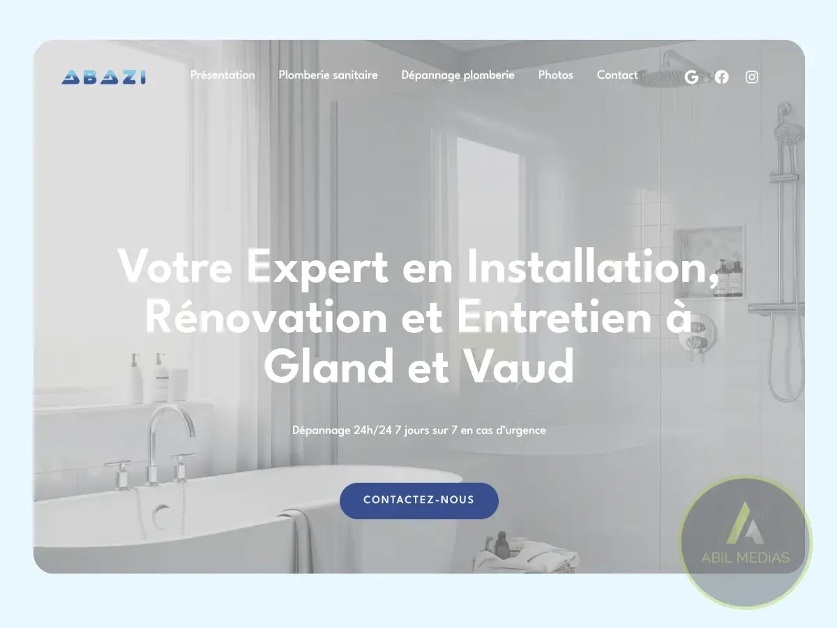 Exemples de sites web