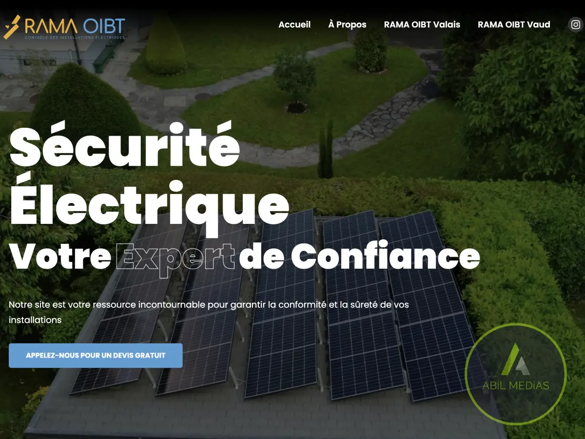 Exemples de sites web