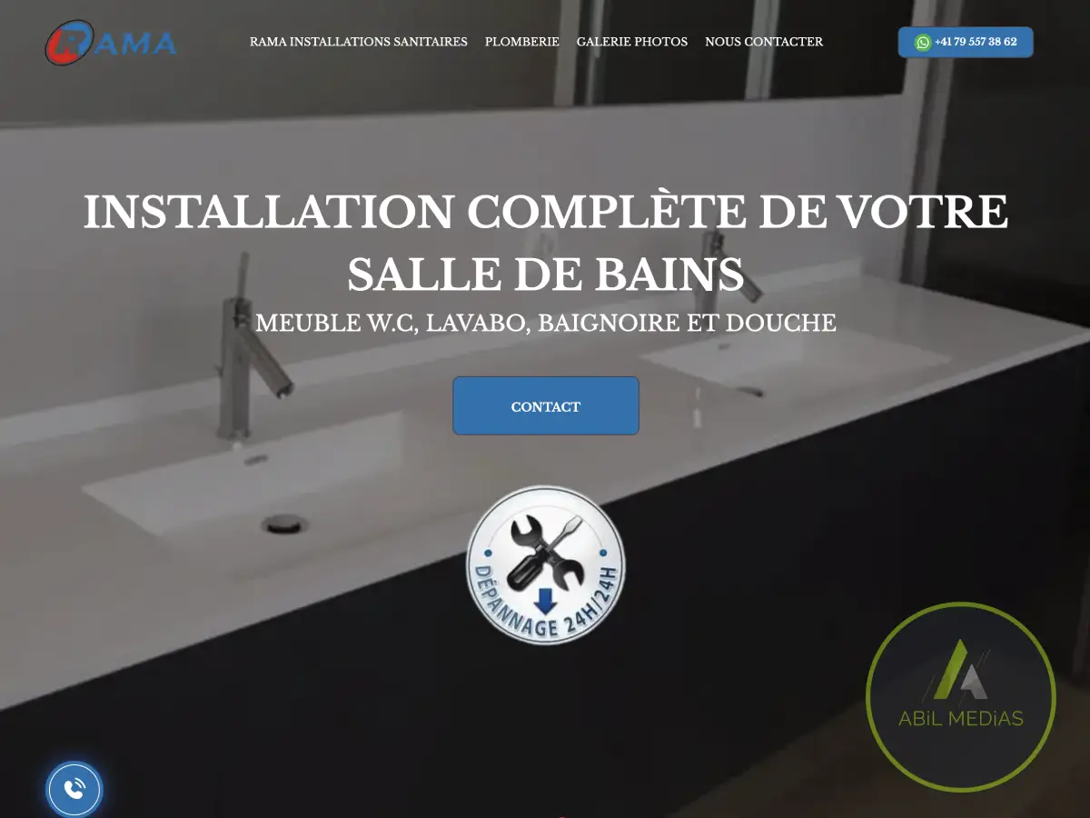 Exemples de sites web