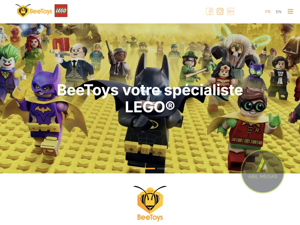 Exemples de sites web