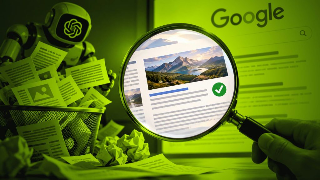 Contenuti IA e SEO: Google non cerca l’IA, cerca ciò che non serve a nulla
