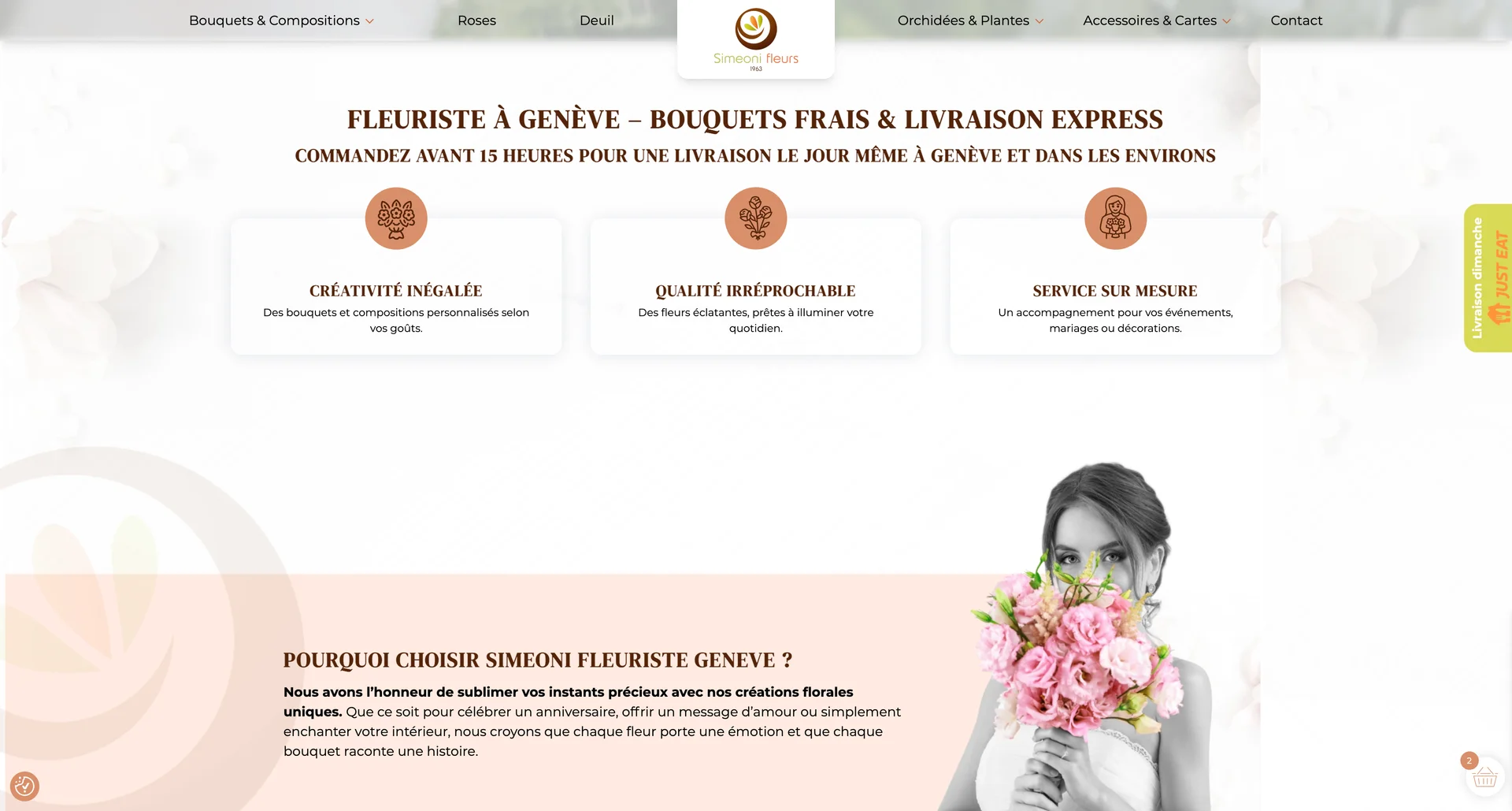Ecommerce Simeoni Fleurs 3